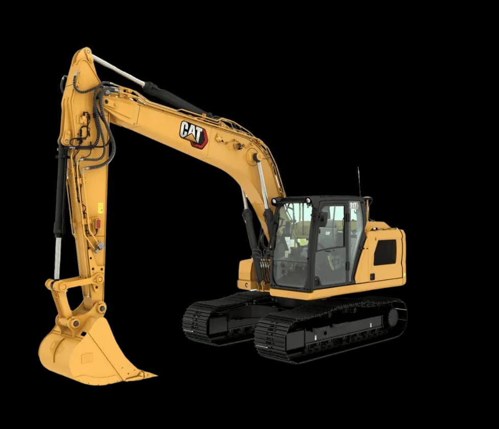 Escavatore Caterpillar 317 per movimento terra Pacitto