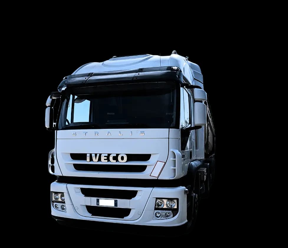 Camion Iveco per trasporto terra